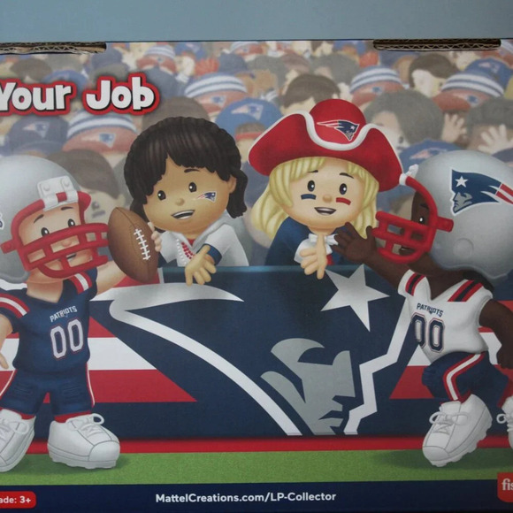 Fisher-Price Little People New England Patriots Figures Series 1 Brand New - Picture 13 of 16